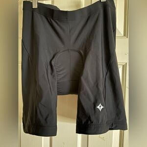 Specialized Women’s padded bike shorts, large